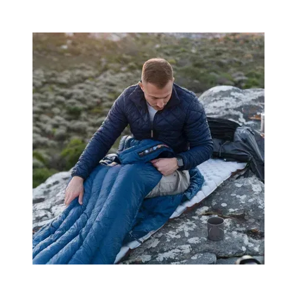 Спальний мішок Naturehike з натуральним пухом CWM295 CNK2300SD013, блакитний (6976023920899) - зображення 3