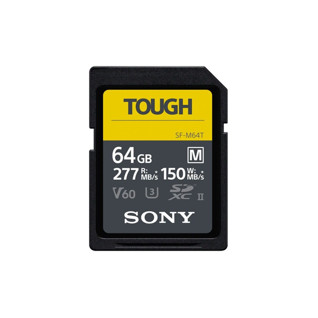 Карта пам'яті Sony 64GB SDXC class 10 UHS-II U3 V60 Tough (SFM64T.SYM) - зображення 1