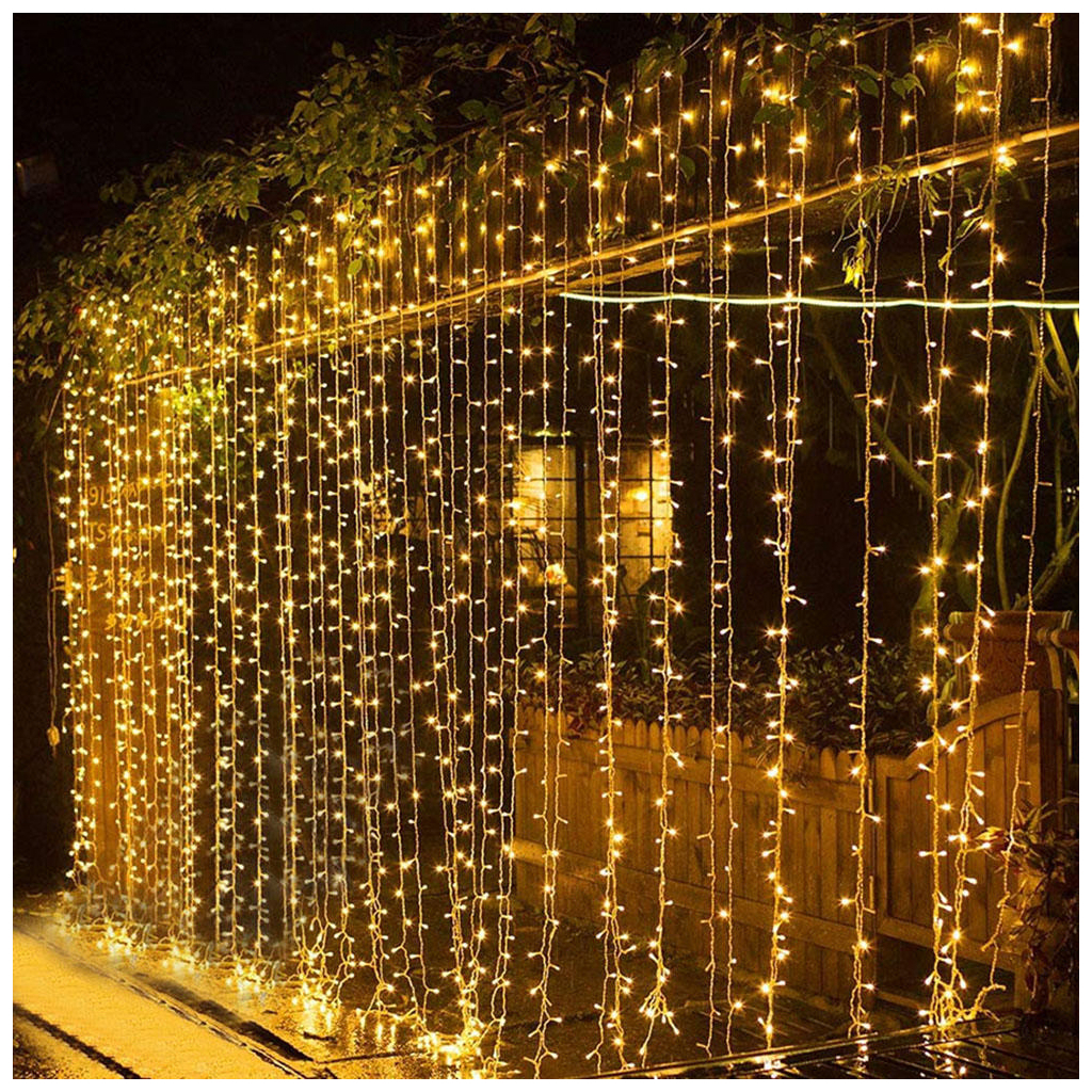 Гірлянда ColorWay світлодіодна завіса 300 LED 3x3м 220В (CW-GW-300L33V) - зображення 10