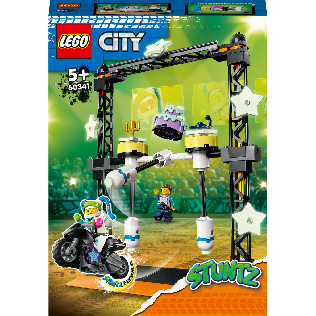 Конструктор LEGO City Stuntz Каскадерське завдання «Нокдаун» 117 деталей (60341) - зображення 1