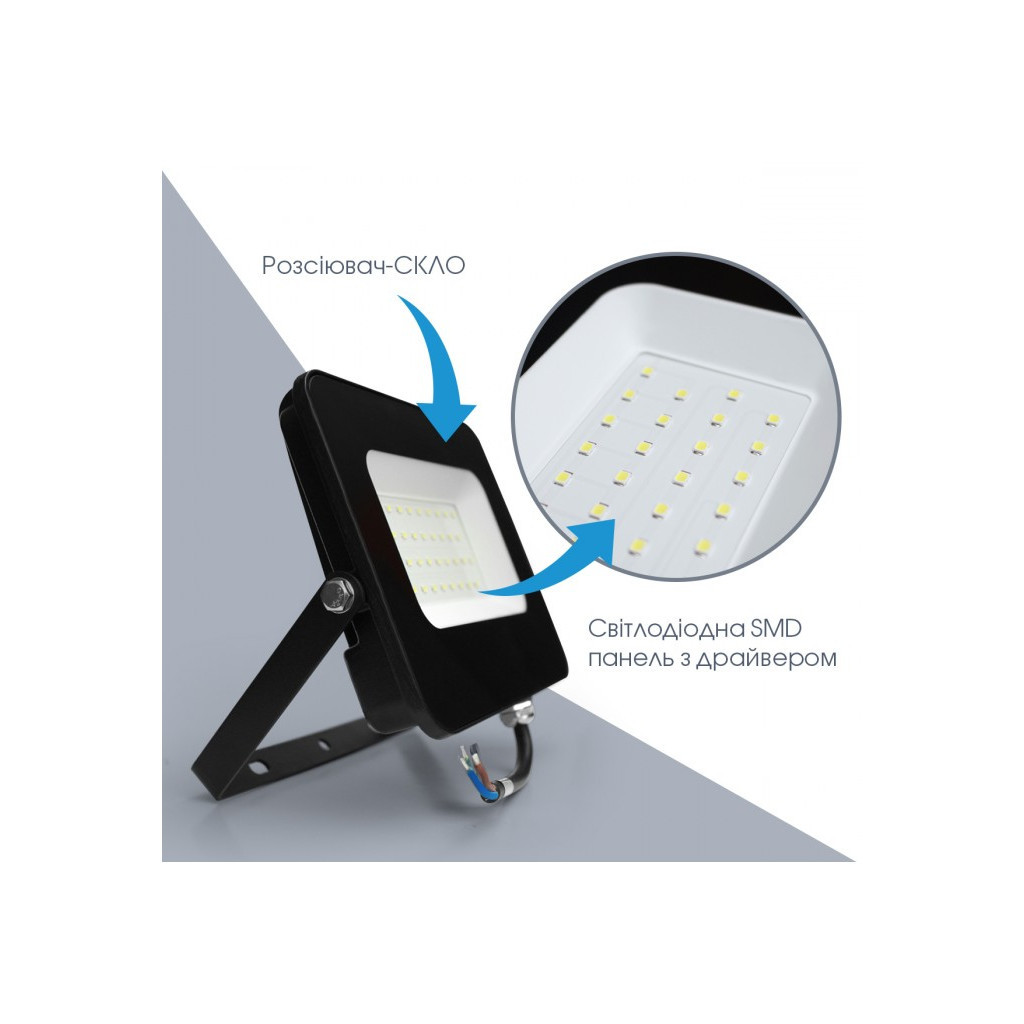 Прожектор ELM Matrix M- 50 6500 (26-0037.) - зображення 4