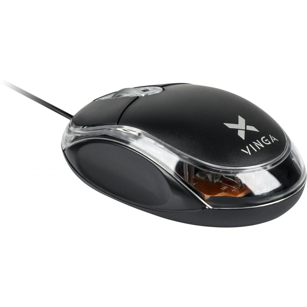 Мишка Vinga MS-201BK - зображення 4