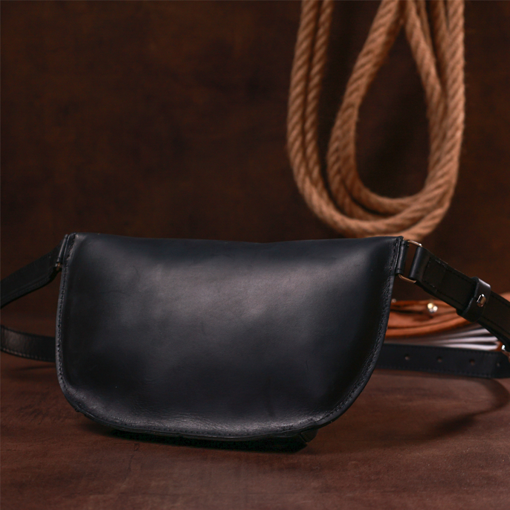 Сумка Shvigel Бананка Чорна (16394) - зображення 11