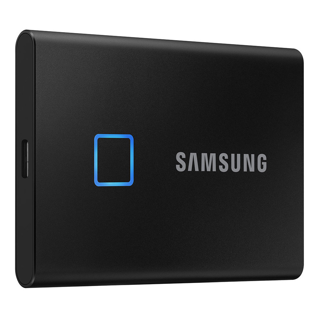 Накопичувач SSD USB 3.2 500GB T7 Touch Samsung (MU-PC500K/WW) - зображення 1