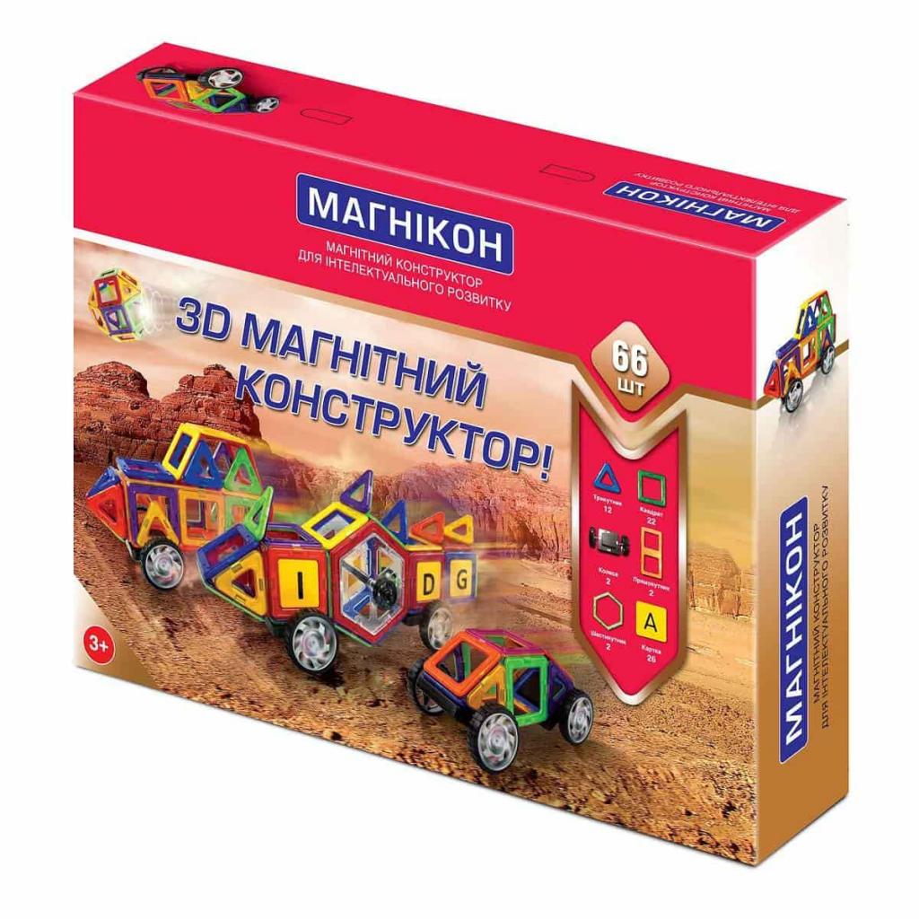 Конструктор Магнікон 66 деталей (MK-66) - зображення 1