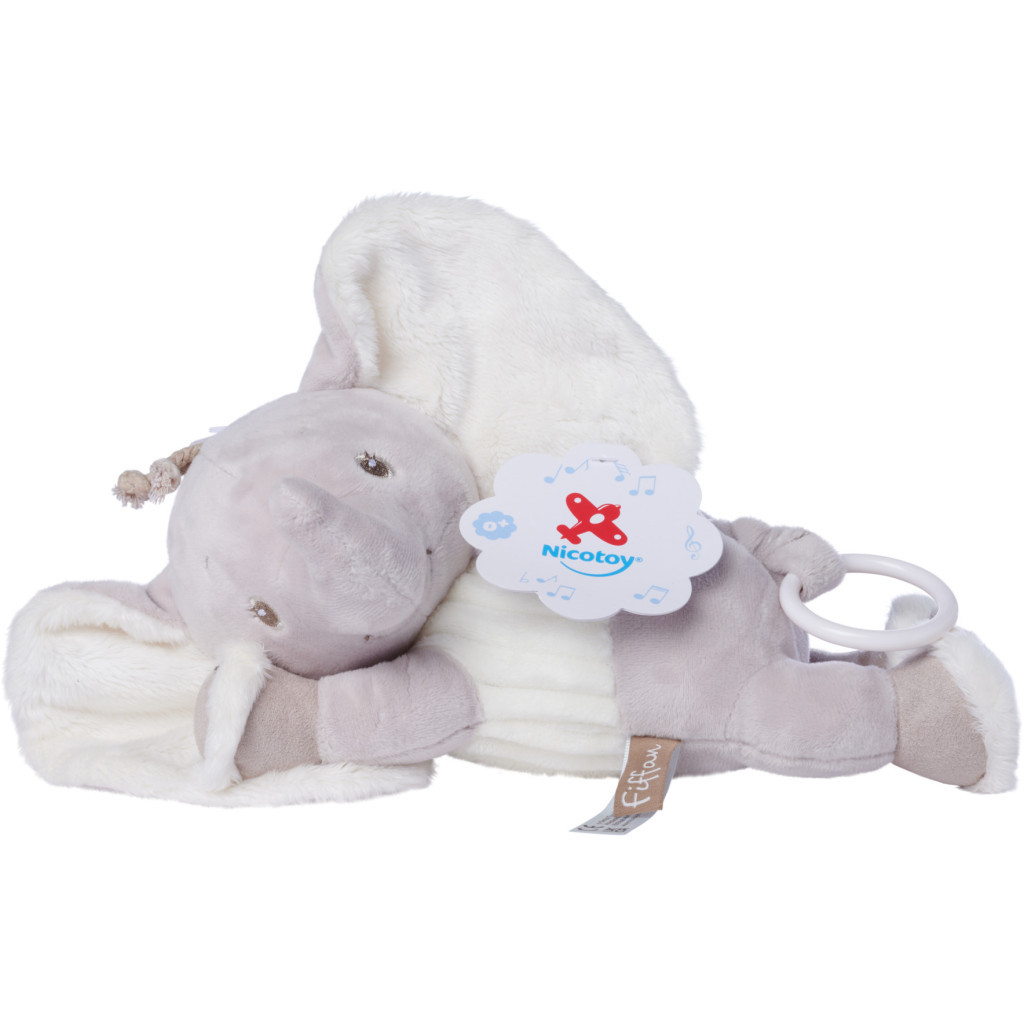 М'яка іграшка Nicotoy музична Слоненя 25 см (5790063) - зображення 1