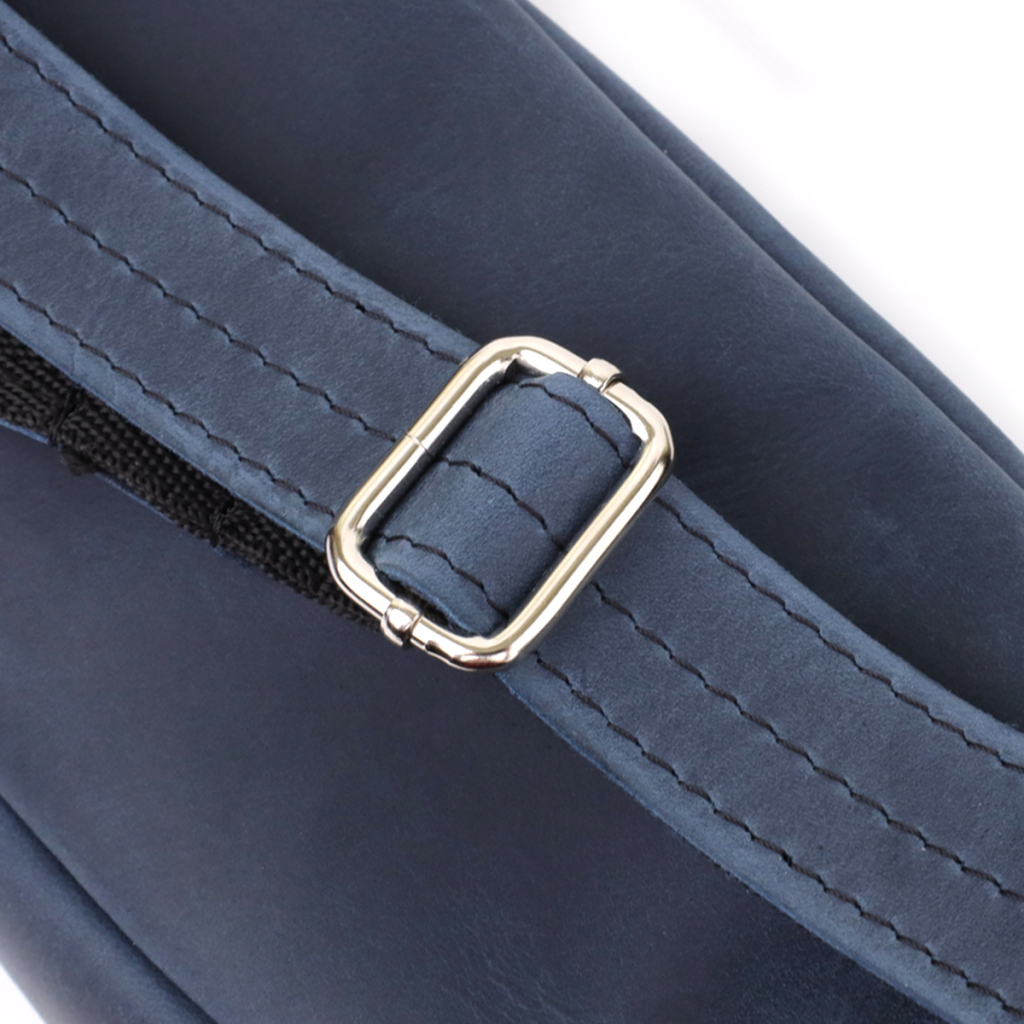 Сумка Shvigel З натуральної шкіри Синя (23141) - зображення 5