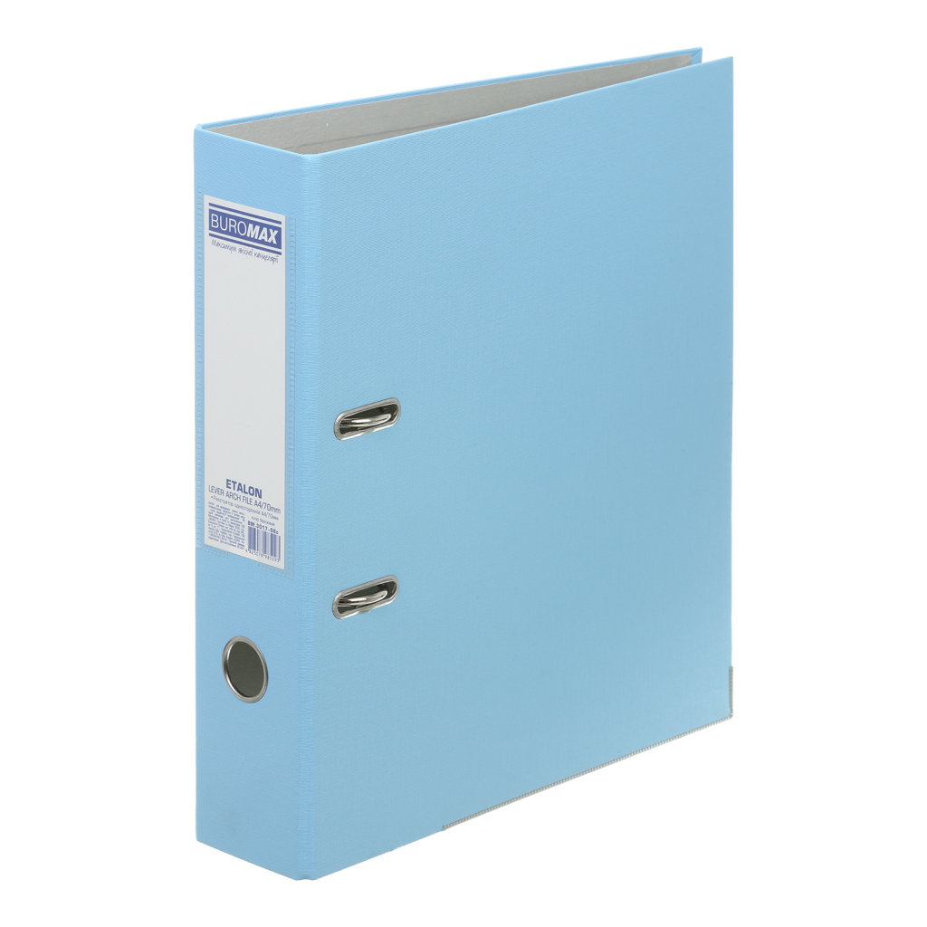 Папка - реєстратор Buromax Pastel A4 70 мм Бірюзова (BM.3017-06c) - зображення 1