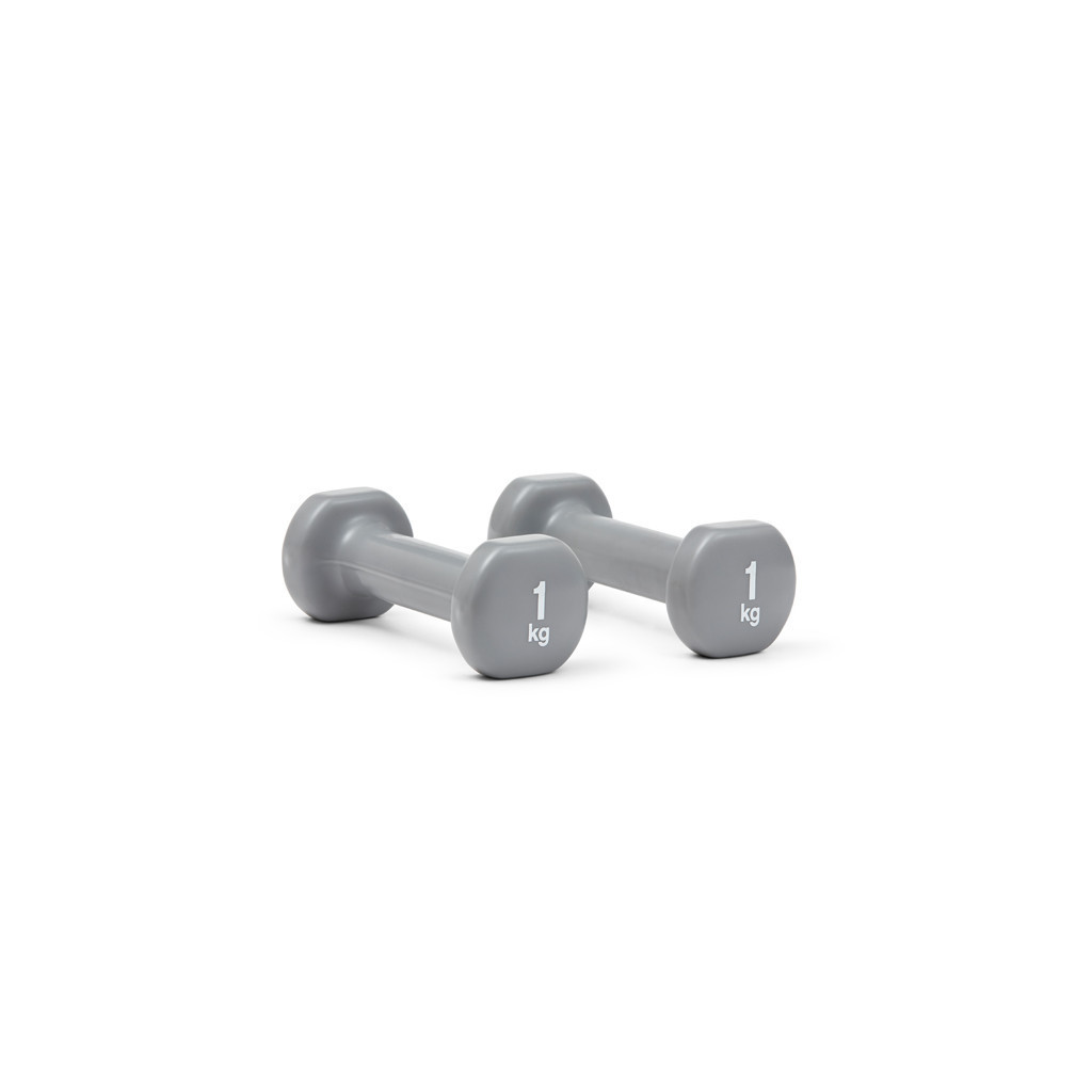 Гантель Reebok Dumbbells RAWT-16151 сірий Уні 1 кг (885652018210) - зображення 7