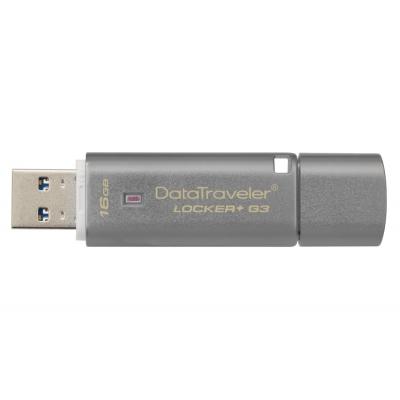 USB флеш накопичувач Kingston 16GB DataTraveler Locker+ G3 USB 3.0 (DTLPG3/16GB) - зображення 3