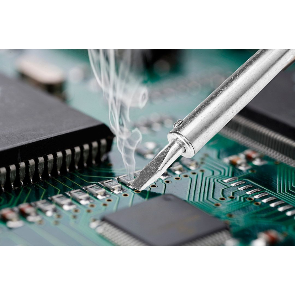 Паяльник електричний Neo Tools 60Вт 450°C нікельована мідь (19-156) - изображение 3