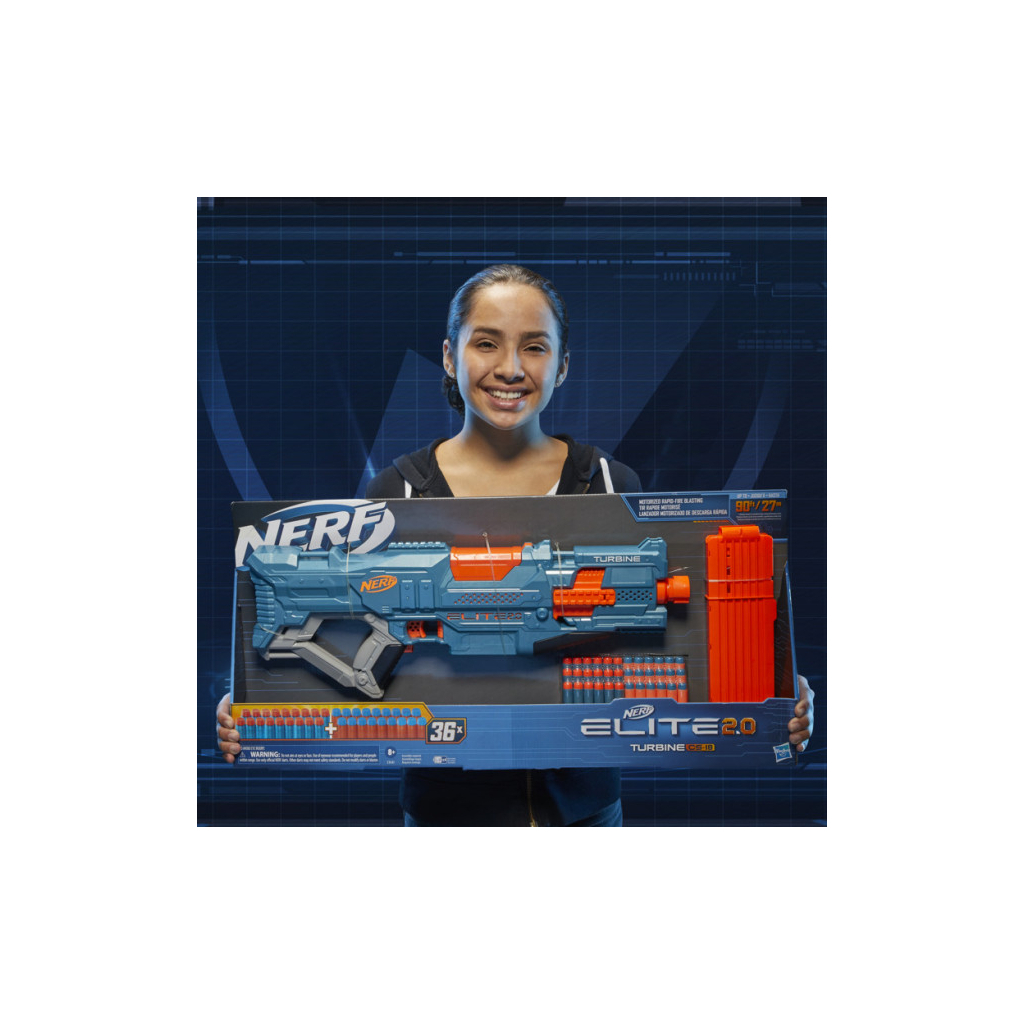 Іграшкова зброя Hasbro Nerf Elite 2.0 Турбіна (E9481) - зображення 9