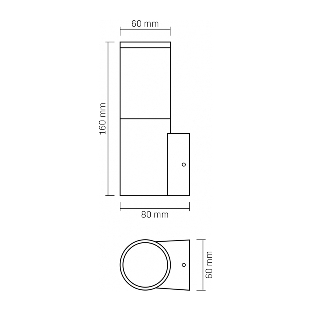 Світильник Videx архітектурний IP54 GU10 (VL-AR091B) - изображение 6