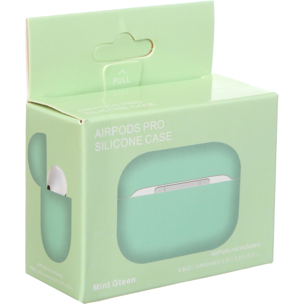 Чохол для навушників Armorstandart Ultrathin Silicone Case для Apple AirPods Pro Mint Green (ARM55968) - зображення 3