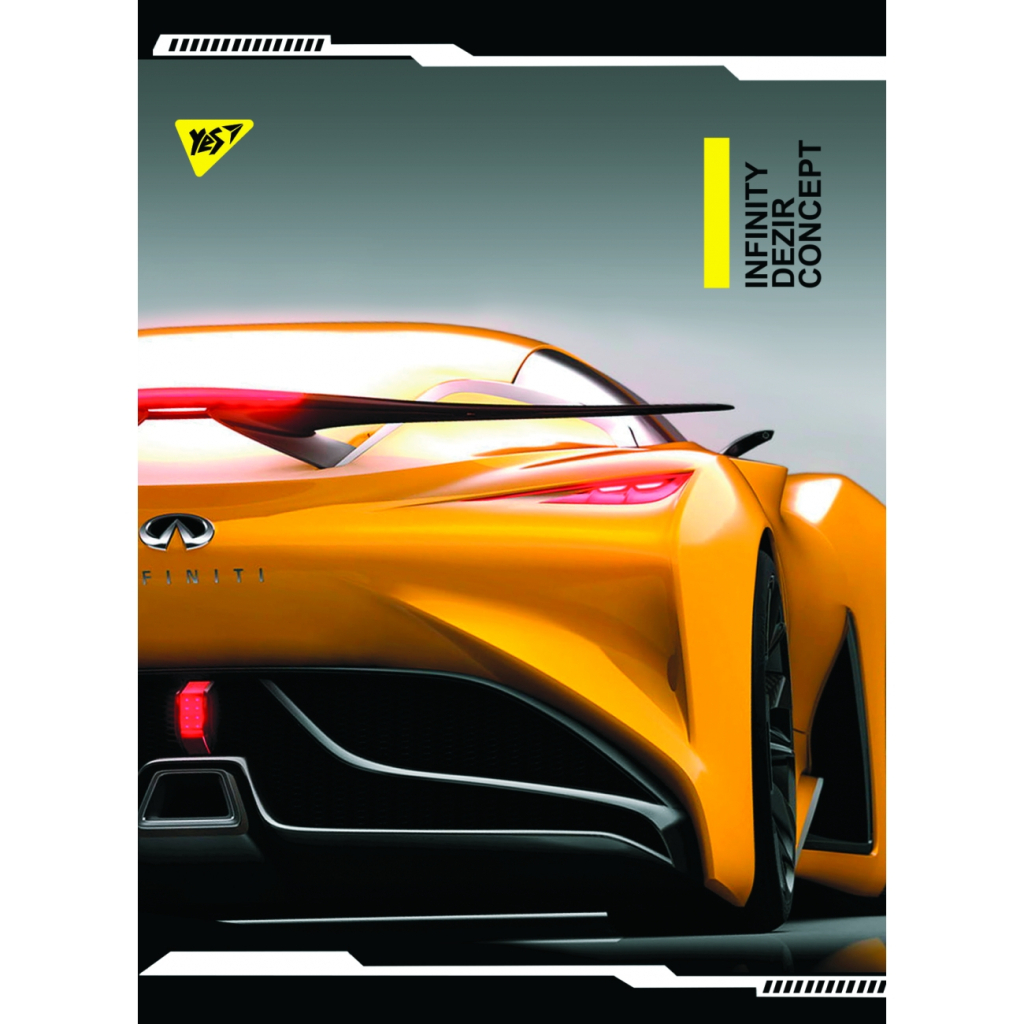 Зошит Yes А4 Dezir concept 48 аркушів, клітинка (681932) - зображення 2