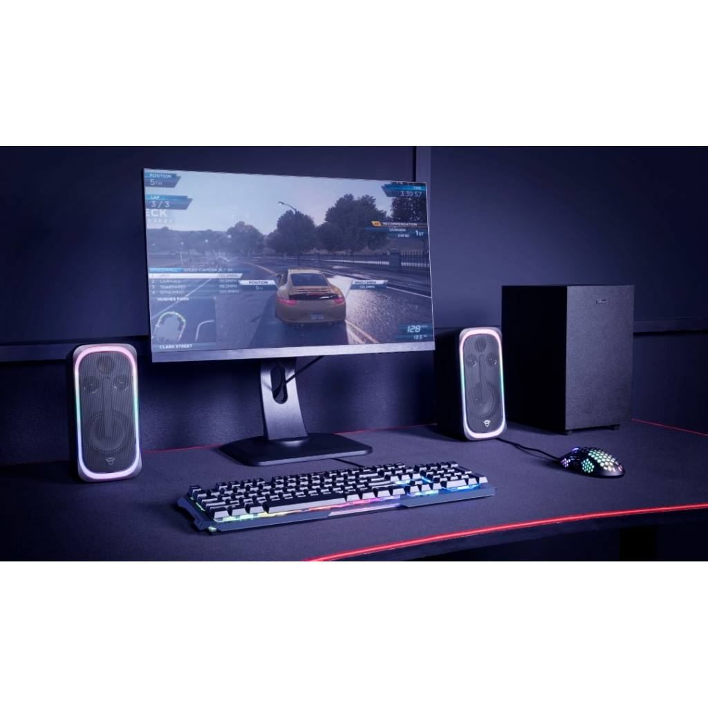 Акустична система Trust GXT 635 Rumax RGB Black (23927) - зображення 3