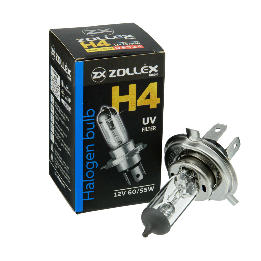 Автолампа Zollex H4 12V 60/55W 43T (2808924) - зображення 2