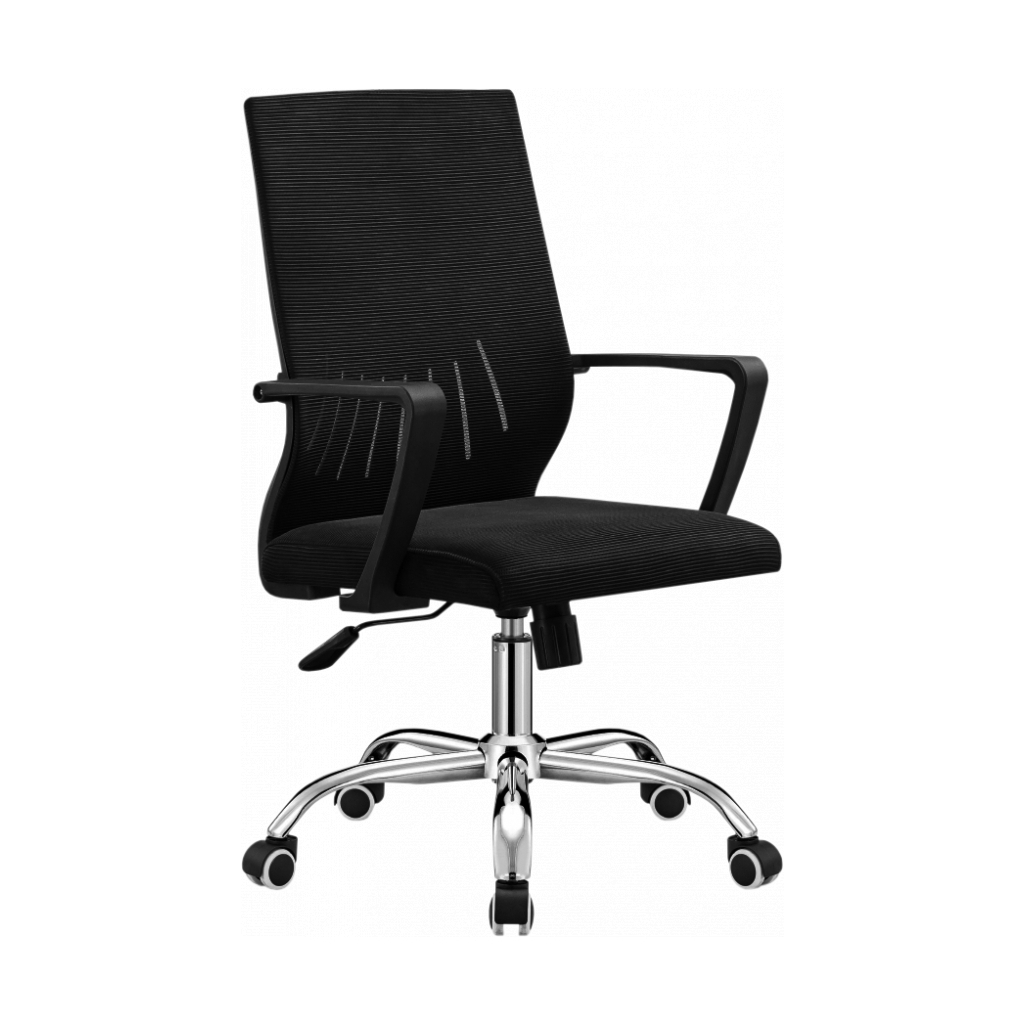 Офісне крісло GT Racer B-336 Black - зображення 1