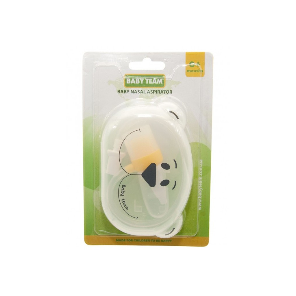 Носовий аспіратор Baby Team з трубочкою (7003) - зображення 2