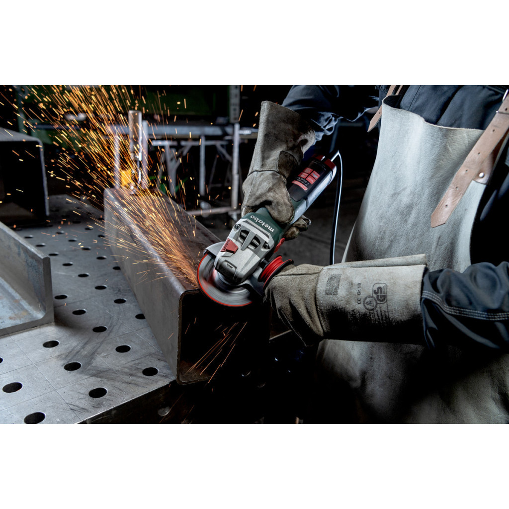 Шліфувальна машина Metabo WEV 19-125 Q M-BRUSH 125мм, 1900Вт, 2800-11000об/хв, 2.5кг (613108000) - зображення 7
