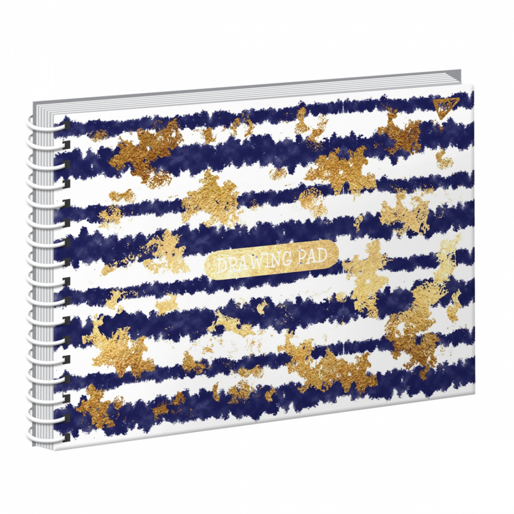 Альбом для малювання Yes А4 Indigo на спіралі, 20 аркушів (130479) - зображення 2
