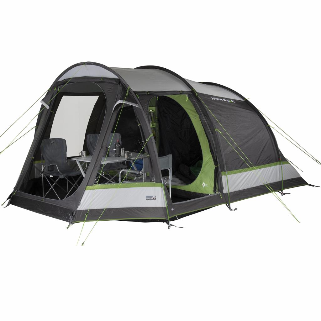 Намет High Peak Meran 4.0 Light Grey/Dark Grey/Green (928663) - зображення 3