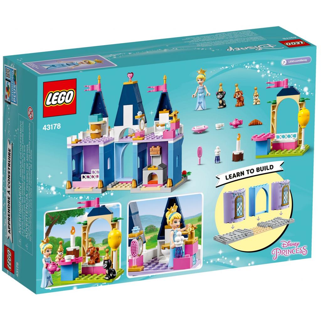 Конструктор LEGO Disney Princess Святкування в палаці Попелюшки 168 деталей (43178) - зображення 6