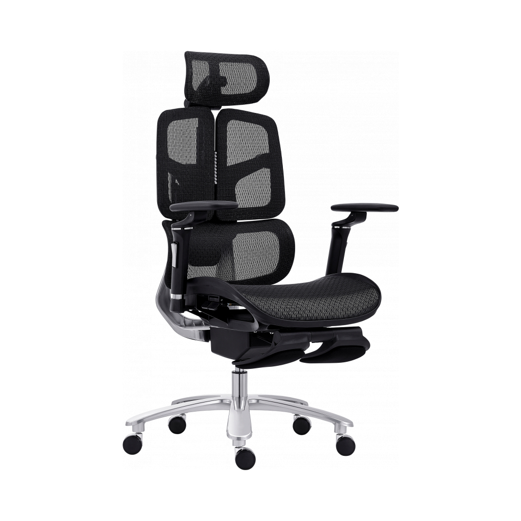 Офісне крісло GT Racer B-541F Black - зображення 1