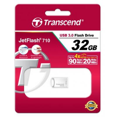 USB флеш накопичувач Transcend 32GB JetFlash 710 USB 3.0 (TS32GJF710S) - зображення 4