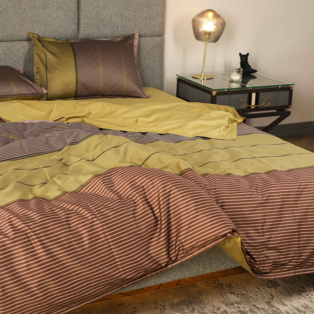 Постільна білизна Viluta Сатин Єгипетська бавовна 01 євро (01_EX_ev) - зображення 4