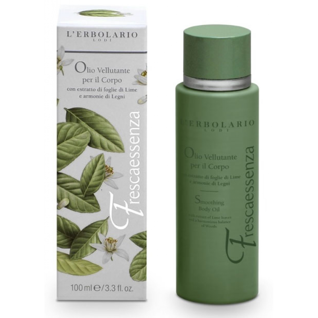 Олія для тіла L'Erbolario оксамитова Есенція свіжості 100 мл (2214010007753) - изображение 1