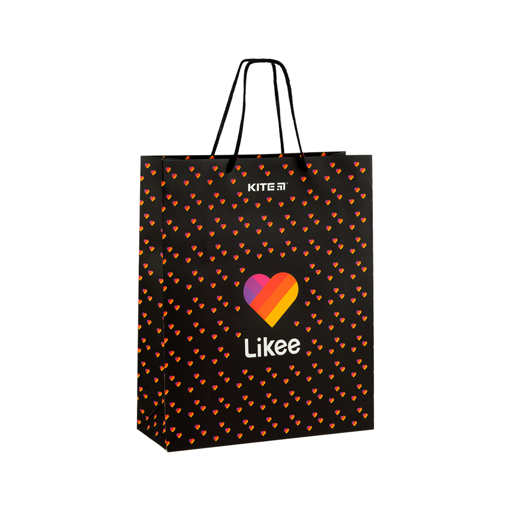 Подарунковий пакет Kite паперовий 26х32см Likee (LK22-266K) - зображення 1