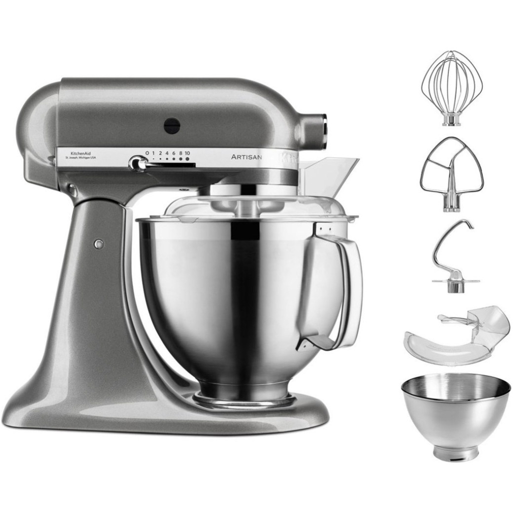 Кухонний комбайн KitchenAid 5KSM185PSEGR - зображення 5