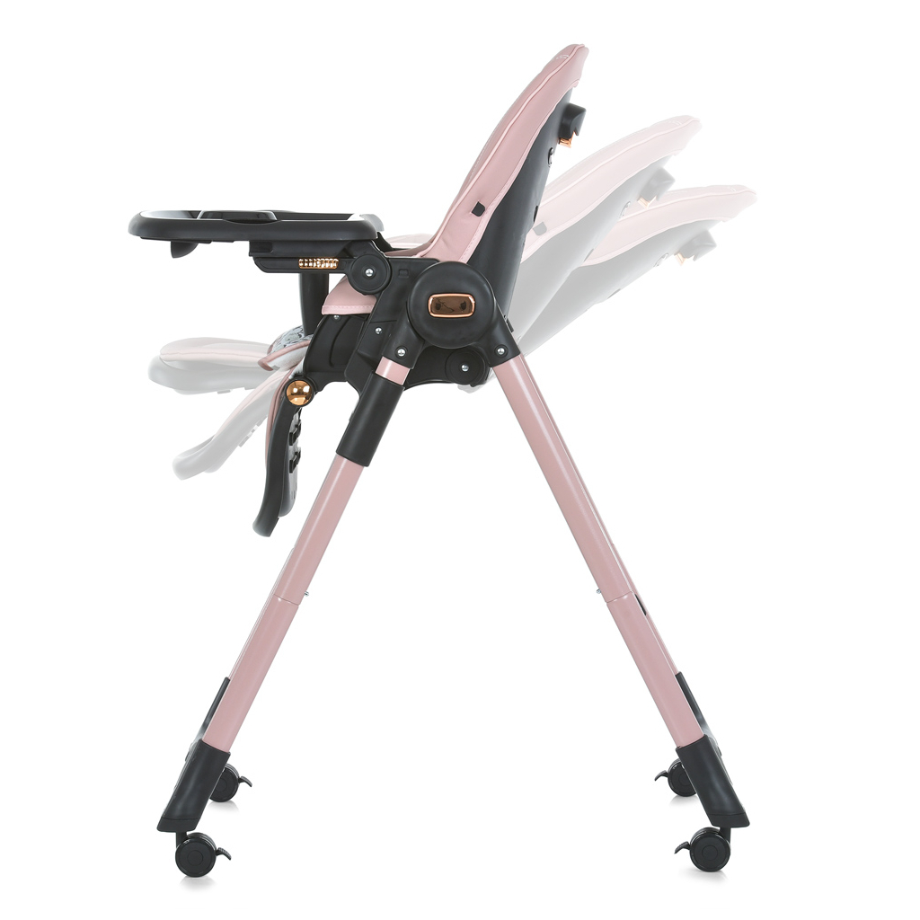 Стілець для годування El Camino ME 1037-B rose gold Crystal (ME 1037-B rose gold) - зображення 3