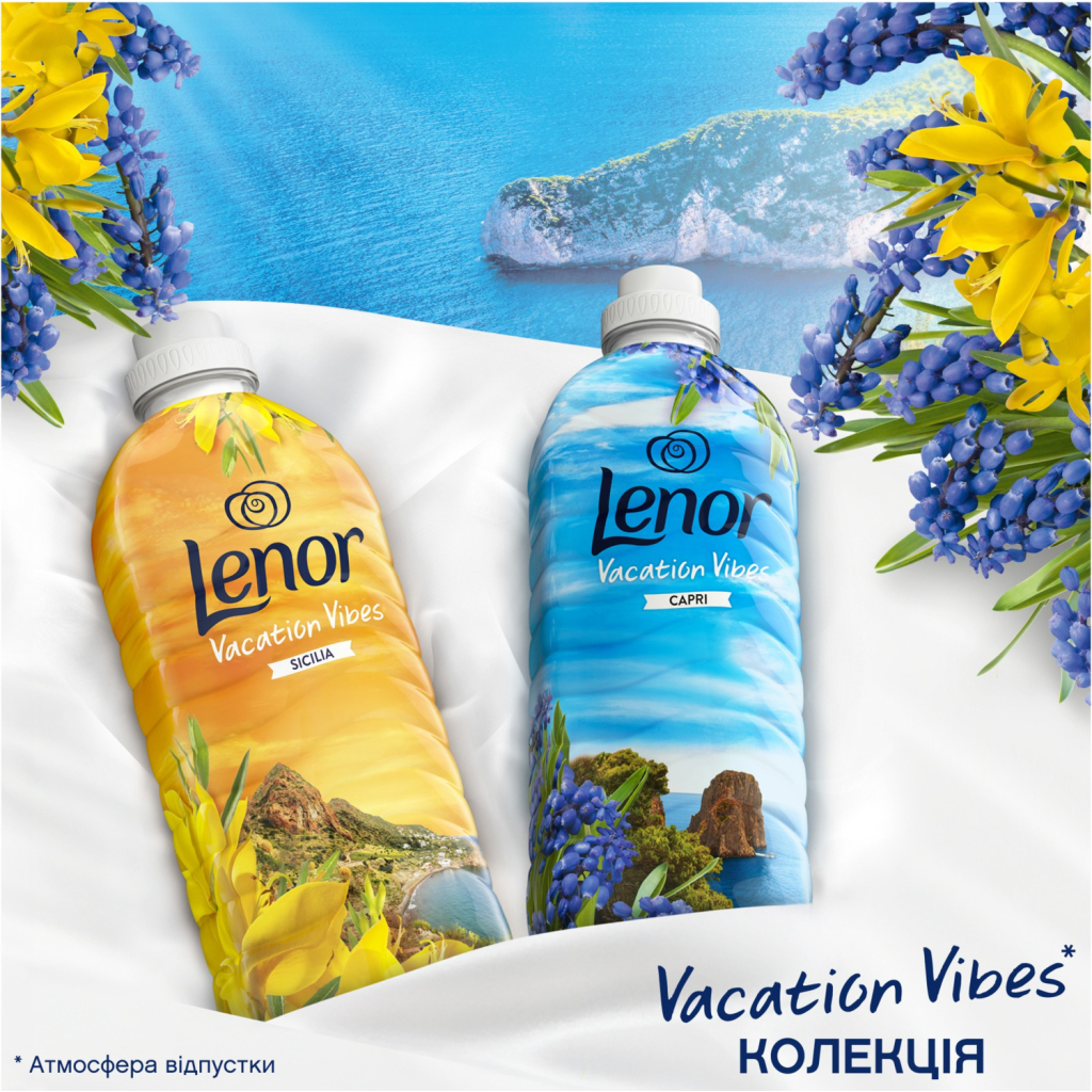 Кондиціонер для білизни Lenor Капрі 1.239 л (8700216724418) - изображение 7