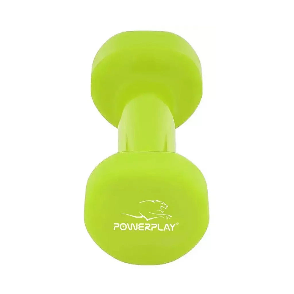 Гантель PowerPlay 4125 Achilles 3 кг Зелена (PP_4125_3kg) - зображення 4