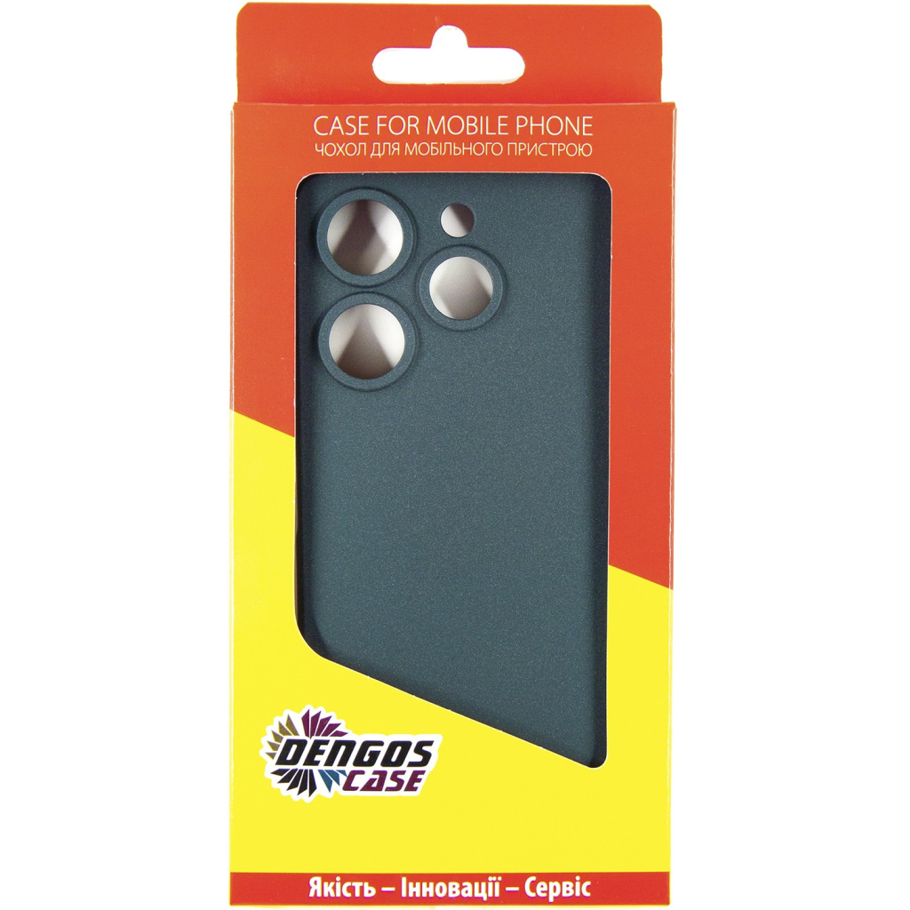 Чохол до мобільного телефона Dengos Soft Tecno Spark 10 Pro (KI7) (green) (DG-TPU-SOFT-26) - зображення 5