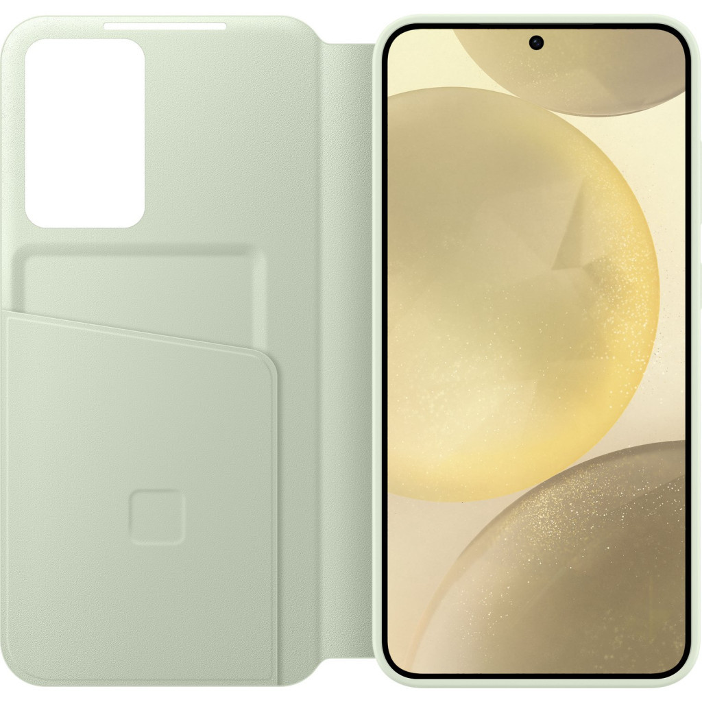 Чохол до мобільного телефона Samsung Galaxy S24+ (S926) Smart View Wallet Case Lime (EF-ZS926CGEGWW) - зображення 3