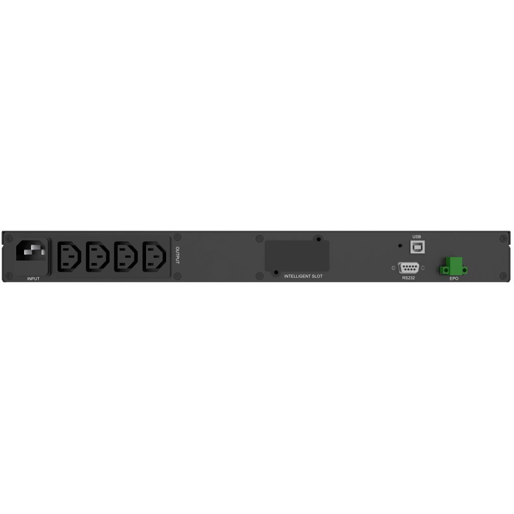 Пристрій безперебійного живлення PowerWalker VI 500 R1U (10121047) - зображення 3