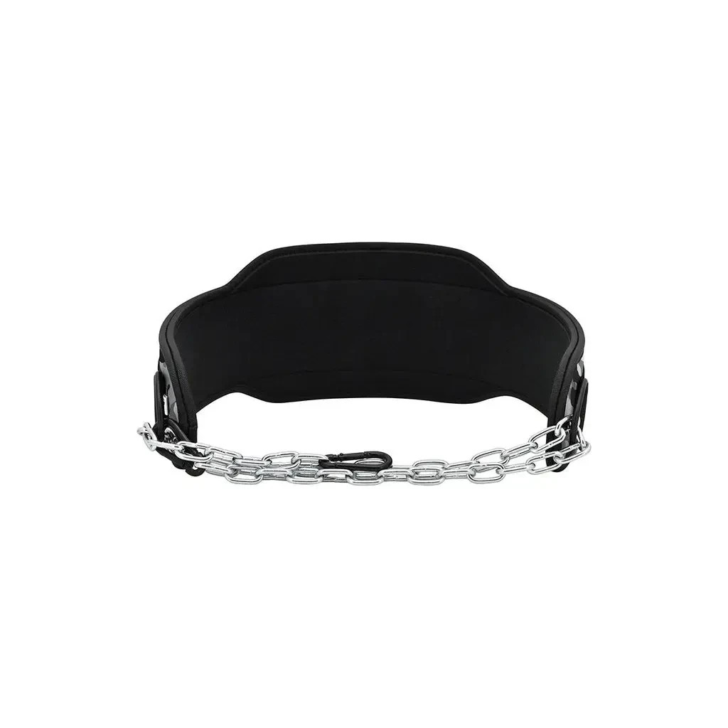 Обважнювач RDX Пояс з ланцюгом T7 Pro Dipping Belt 2 Layer неопреновий Black (WDB-T7B) - изображение 3