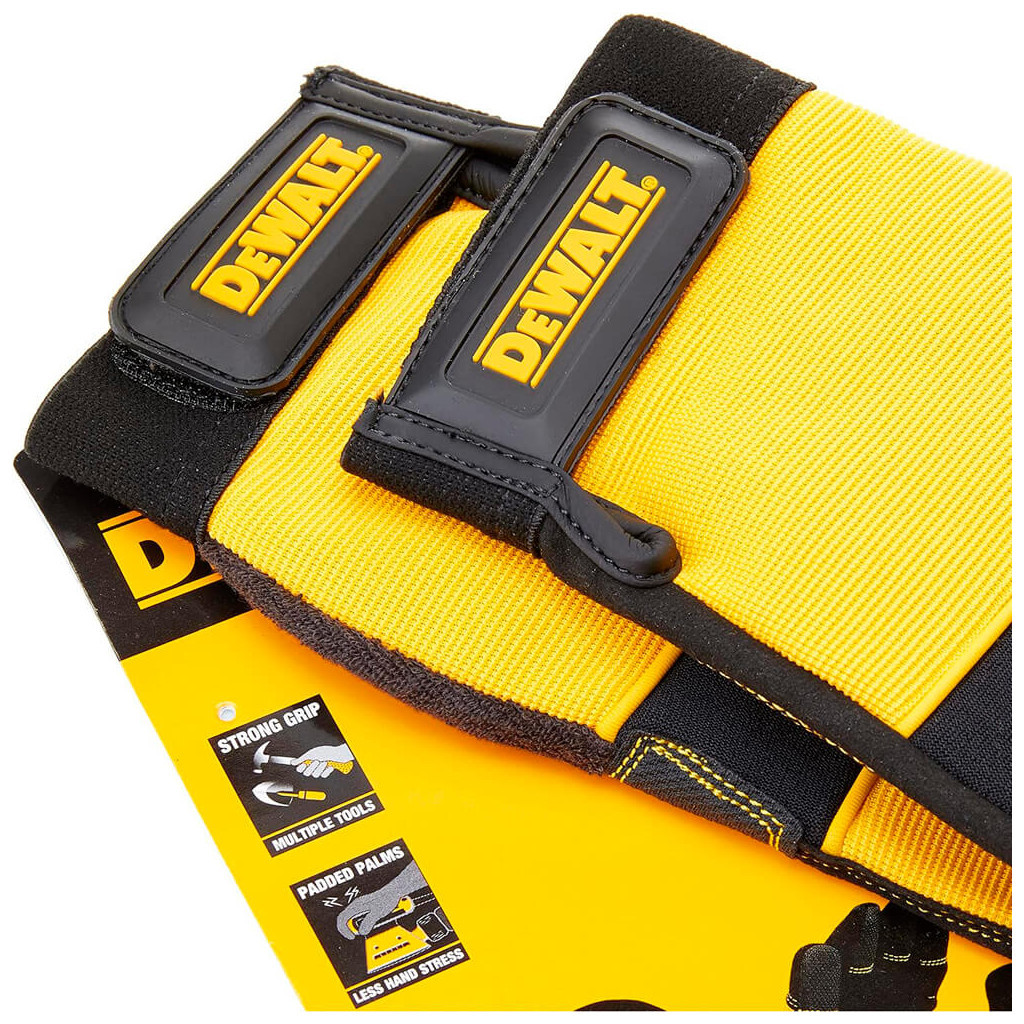 Захисні рукавиці DeWALT розм. L/9, з накладками на долоні та пальцях (DPG21L) - зображення 2