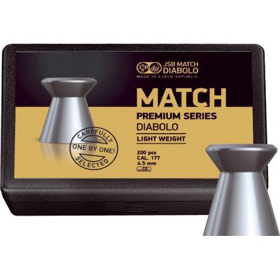 Пульки JSB Match Premium middle 4.49мм, 0.52г (200шт) (1014-200) - зображення 1