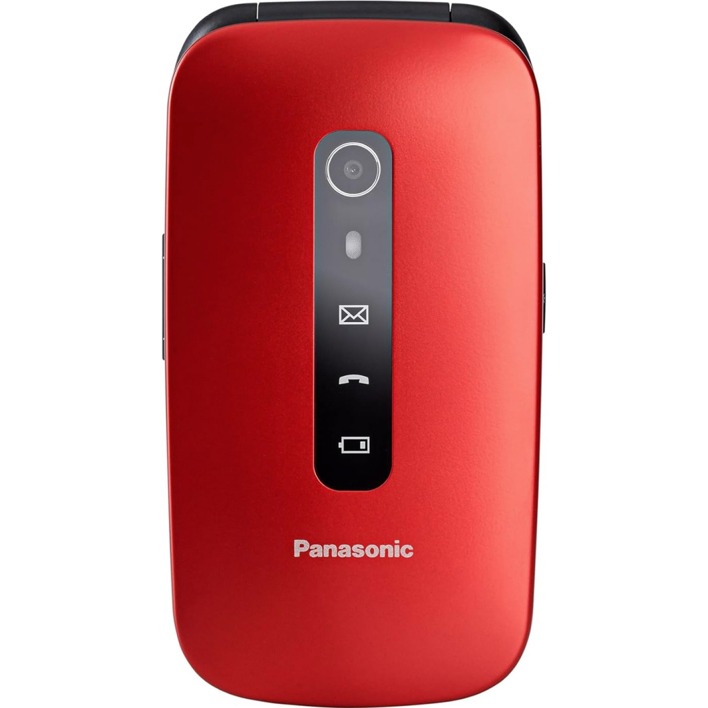Мобільний телефон Panasonic KX-TU550 Red (KX-TU550EXR) - зображення 4