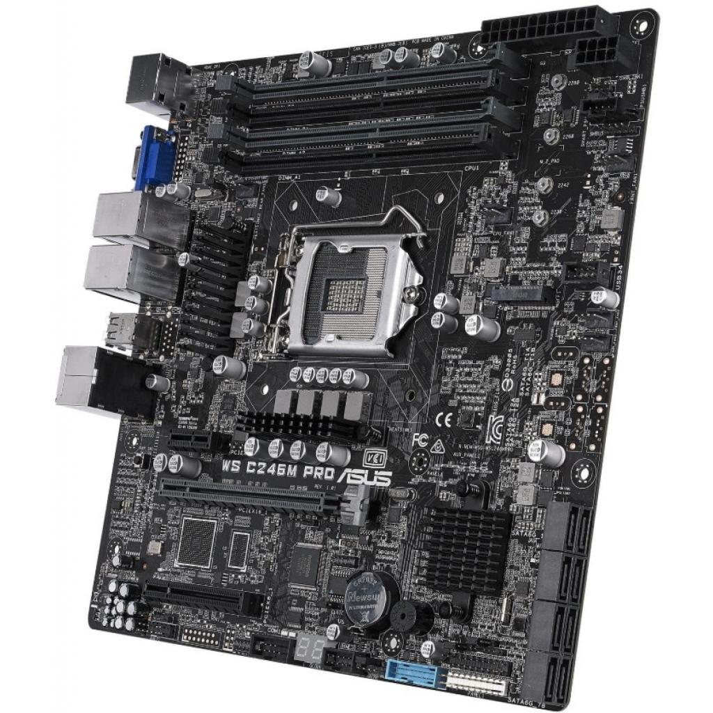 Серверна материнська плата ASUS WS C246M PRO/SE - зображення 5