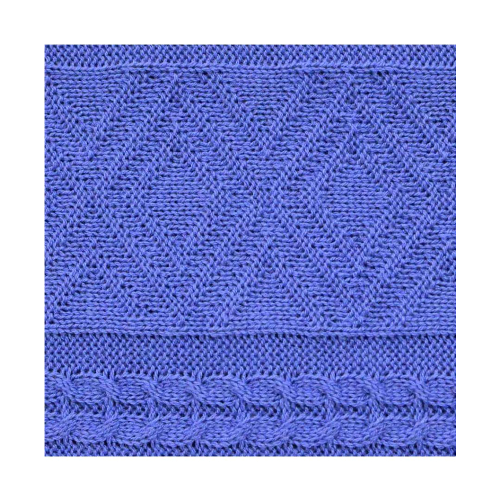 Наволочка Прованс декоративна в'язана Ажурна лаванда 45х45 (012505) - зображення 2