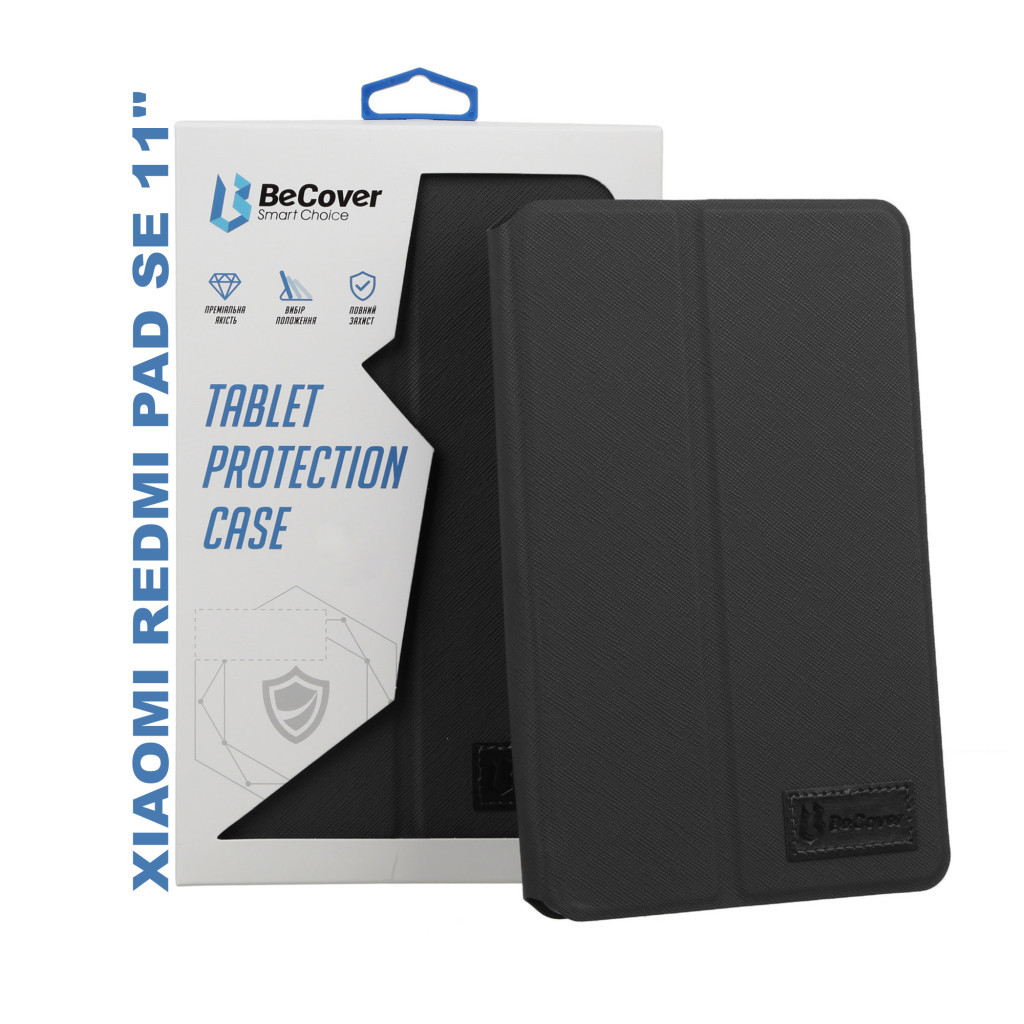 Чохол до планшета BeCover Premium Xiaomi Redmi Pad SE 11" Black (710122) - зображення 1