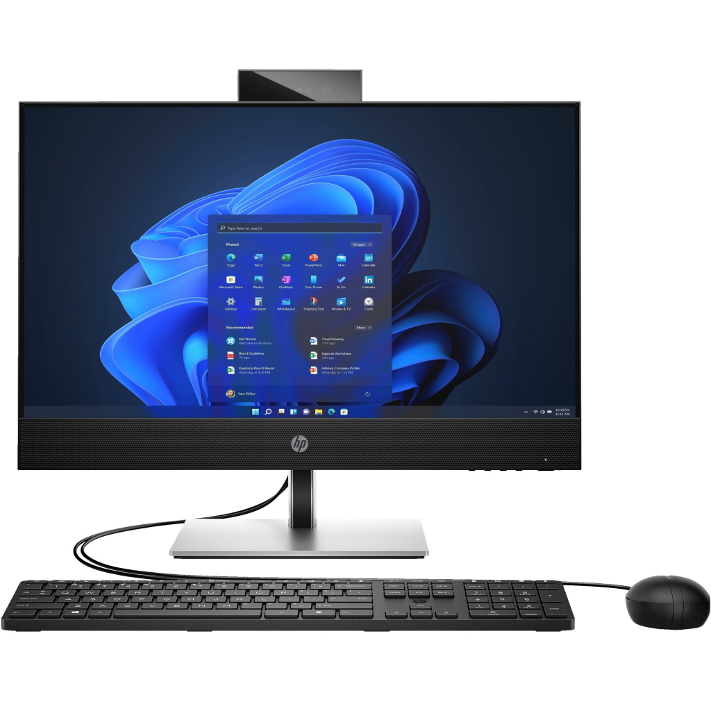 Комп'ютер HP ProOne 440 G9 AiO / i5-12500T, 8GB, F512GB, WiFi, кл+м (6D375EA) - изображение 1