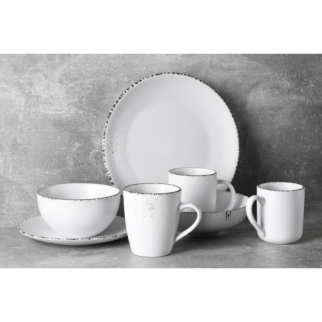 Тарілка Ardesto Lucca Soup 20 см Winter White (AR2920WMC) - зображення 2