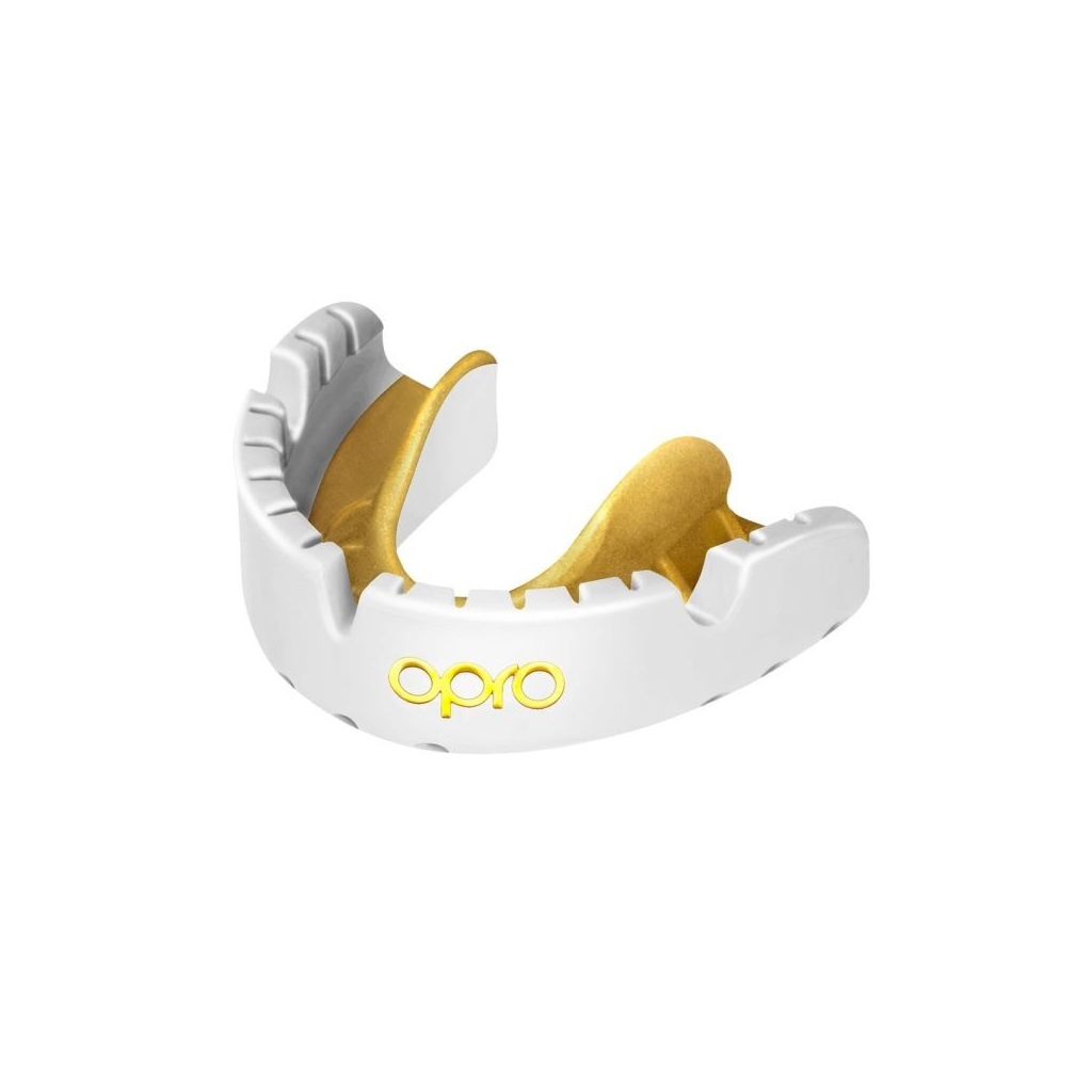 Капа Opro Gold Braces під брекети White/Gold (102506004) (Gold_Braces_Wh/Gold) - зображення 2