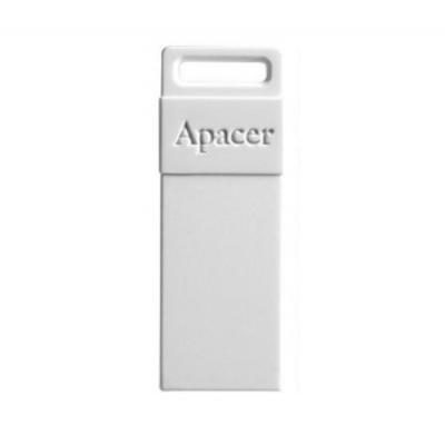 USB флеш накопичувач Apacer 8GB AH110 White RP USB 2.0 (AP8GAH110W-1) - зображення 1